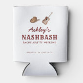 Nash Bash Nashville Afscheidsparty Weekend  Blikjeskoeler (Voorkant)