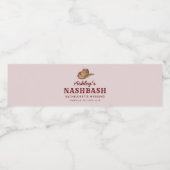 Nash Bash Nashville Bachelorette-feestweekend  Wa Waterfles Etiket (Enkel label)