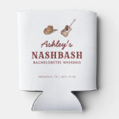 Nash Bash Nashville Meisjesweekend  Blikjeskoeler (Achterkant)