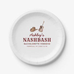 Nash Bash Nashville Meisjesweekend Papieren Bordje