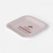 Nash Bash Nashville vrijgezellenfeest weekend Papieren Bordje (Gebogen)