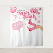 Nash Bash Rodeo Bachelorette Feest Wandkleed (Voorkant)