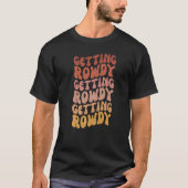 Nash Bash Trouwen Worden Drukke Bacheloret T-shirt (Voorkant)
