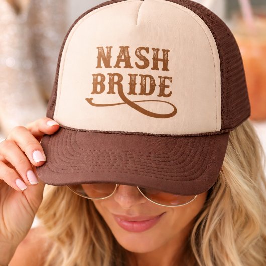 Nash Bride Trucker Hoed | Nashville Bachelorette Pet