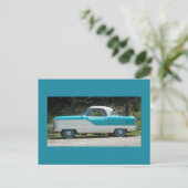 Nash Hudson Metropolitian blue en white Briefkaart (Staand voorkant)