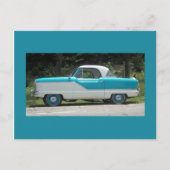 Nash Hudson Metropolitian blue en white Briefkaart (Voorkant)