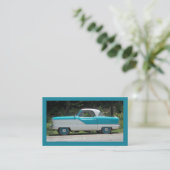 Nash Hudson Metropolitian blue en white Visitekaartje (Staand voorkant)