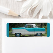 Nash Hudson Metropolitisch blauw-wit Etiket (Insitu)