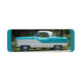 Nash Hudson Metropolitisch blauw-wit Etiket (Voorkant)