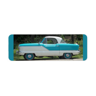 Nash Hudson Metropolitisch blauw-wit Etiket