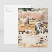 Nash - Landschap Oxfordshire Briefkaart (Voorkant / Achterkant)