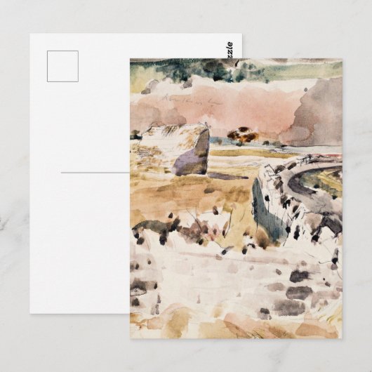 Nash - Landschap Oxfordshire Briefkaart (Voorkant / Achterkant)