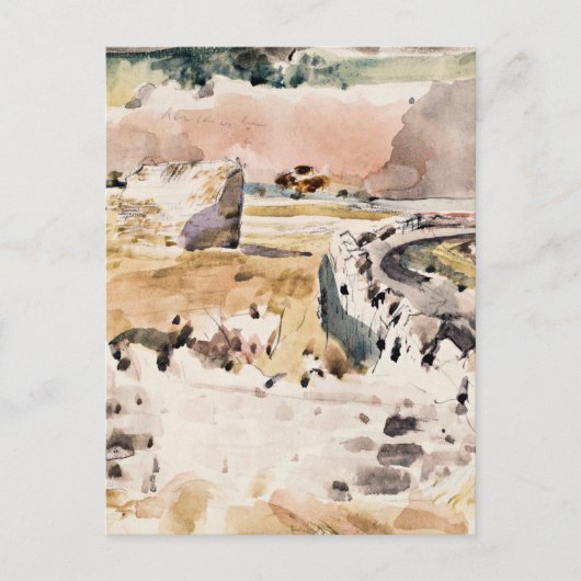 Nash - Landschap Oxfordshire Briefkaart (Voorkant)