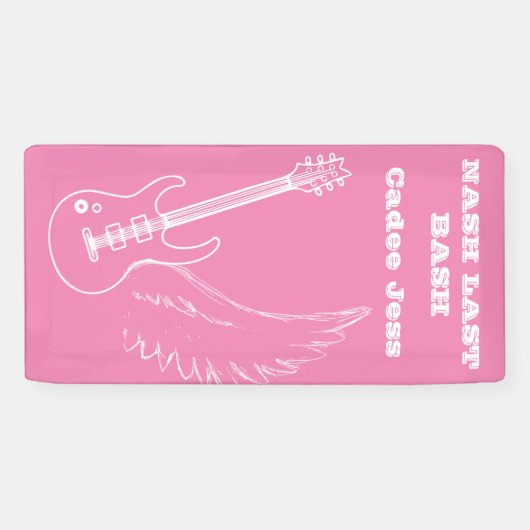 Nash Last Bash Bachelorette Party Banner (Horizontaal)