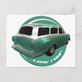 Nash long dak sea-schelm station wagon warme stang briefkaart (Voorkant)