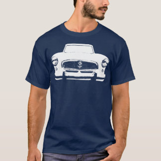 Nash Metropolitan 1950s klassiek monoblock wit T-shirt