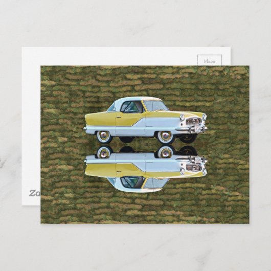 Nash Metropolitan Briefkaart (Voorkant / Achterkant)