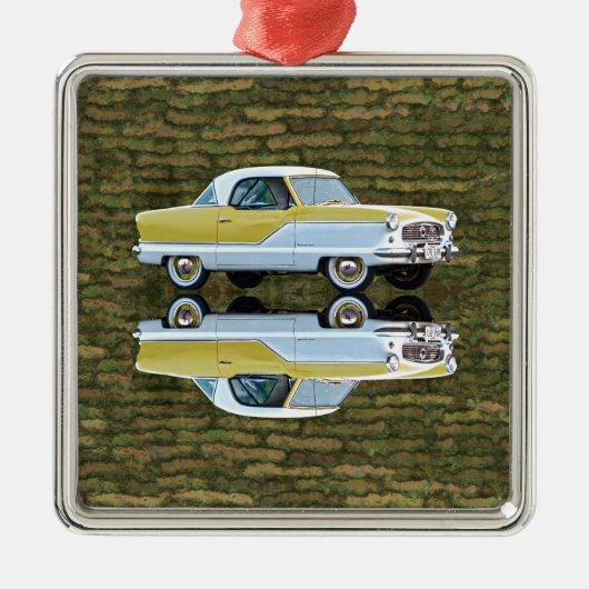 Nash Metropolitan Metalen Ornament (Voorkant)