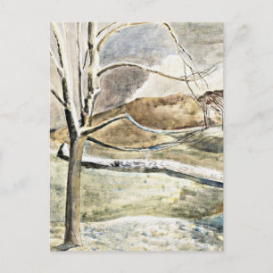Nash - Moonrise over Cleeve Hill Briefkaart