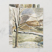 Nash - Moonrise over Cleeve Hill Briefkaart (Voorkant / Achterkant)