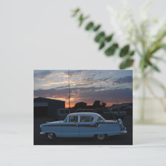 Nash op Sunset Briefkaart (Staand voorkant)
