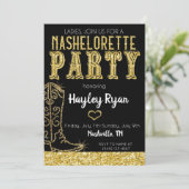 Nashelorette Bachelorette Nashville Kaart (Staand voorkant)