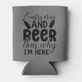 Nashelorette Koelbox "Country Music and Beer" Blikjeskoeler