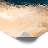 Nashi Zakuro Abstracte fruitschaal met peren Poster (Hoek)