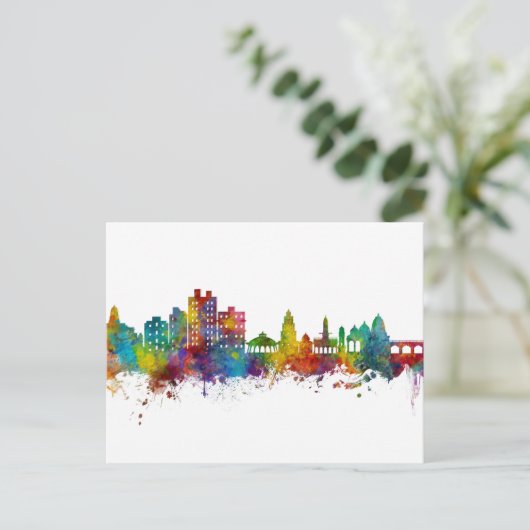 Nashik Skyline India Briefkaart (Staand voorkant)