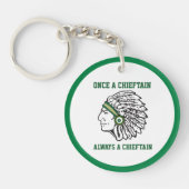 Nashoba Regional - Altijd een hoofdman - Klas Jaar Sleutelhanger (Voorkant)