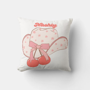 Nashty Cowboyhoed Ontwerp   Schattig Meisjesachtig Kussen