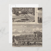 Nashua-boerderij en verblijf briefkaart (Voorkant / Achterkant)