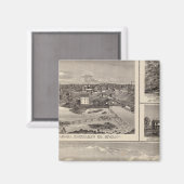 Nashua-boerderij en verblijf magneet (Voorkant / Achterkant)