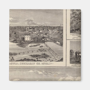 Nashua-boerderij en verblijf magneet