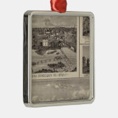 Nashua-boerderij en verblijf metalen ornament (Rechts)