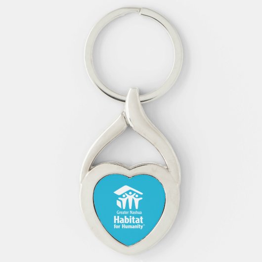 Nashua Habitat logo sleutelhanger (Voorkant)