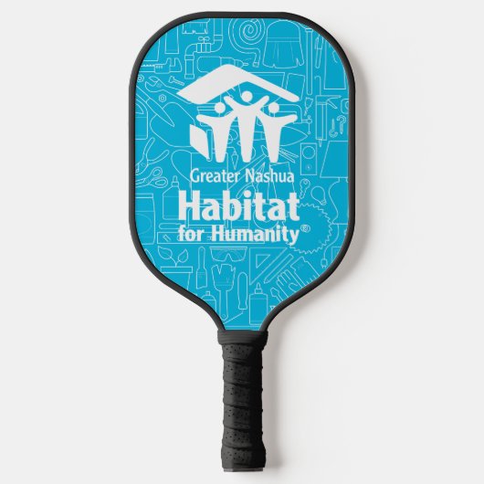 Nashua Habitat Pickle Ball Paddle (Voorkant)