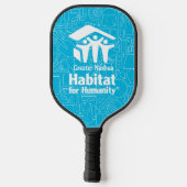 Nashua Habitat Pickle Ball Paddle (Achterkant)