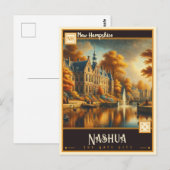 Nashua, New Hampshire |  Briefkaart (Voorkant / Achterkant)