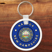 Nashua New Hampshire Sleutelhanger (Voorkant)