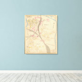 Nashua, Ward 3, 7 Canvas Afdruk (Insitu (Houten vloer))