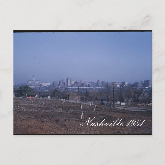 Nashville 1951 Briefkaart (Voorkant)