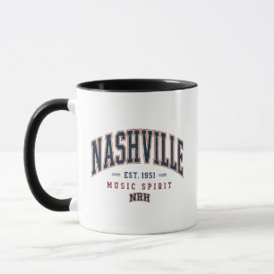 Nashville 1951 Music Spirit Vintage Americana Mok