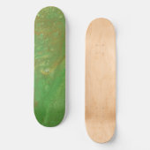 Nashville 1 uniek groen skateboard dek (Voorkant)