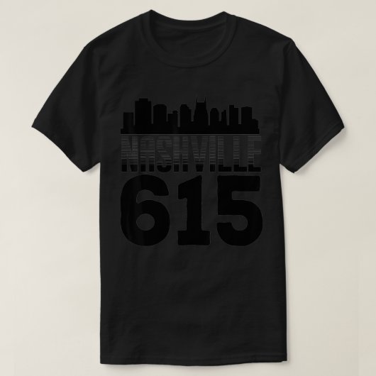 Nashville 615 t-shirt (Design voorkant)