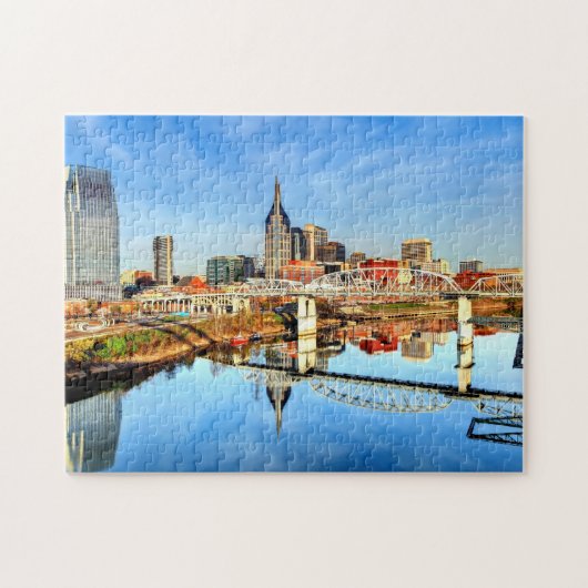 Nashville Afbeeldingen Tennessee Afbeeldingen Skyl Legpuzzel (Horizontaal)