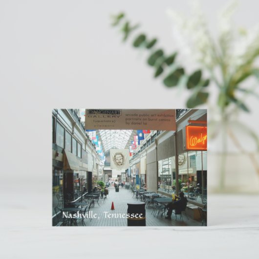 Nashville Arcade Briefkaart (Staand voorkant)