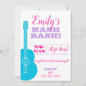 Nashville/Austin Bachelorette Party Uitnodiging (Voorkant)