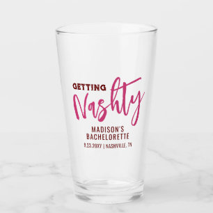 Nashville Bachelorette die Nashty Personaliseerde Glas