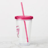 Nashville Bachelorette Get Nashty Favor Acryl Drinkbeker (Links)